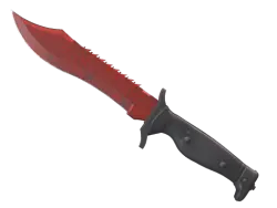 Bowie Knife | Crimson Web (Minimal Wear)