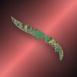 StatTrak Falchion Knife | Boreal Forest | Немного поношенное