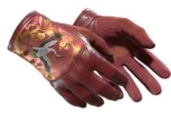 Driver Gloves | Brocade Crane (Battle-Scarred)