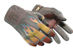 Sport Gloves | Blaze (Field-Tested)
