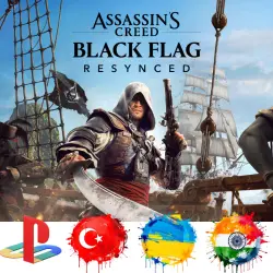 Assassins Creed Black Flag Resynced PS5 Pre-order/TURKEY/UKRAINE/INDIA/PS