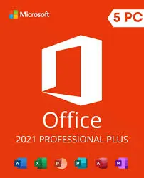 Office 2021 Professional Plus | 5 PC | Online Activation Key