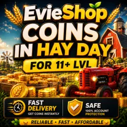 HAY DAY COINS (for 11+ account lvl)