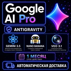 [Auto Delivery] AniGravity + Gemini Pro 1 Month, 3.5 Pro, veo3.1, Nano Banana, 5TB