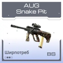 Souvenir AUG | Snake Pit | Закалённое в боях