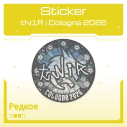 Sticker | tN1R | Cologne 2026