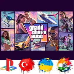 Grand Theft Auto VI GTA 6 PS5 Pre-order/TURKEY/INDIA/PS