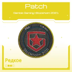 Patch | Gambit Gaming | Stockholm 2021