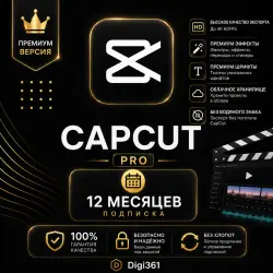 CapCut Pro| 12Months | To Your Account