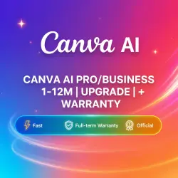 Canva AI Pro/Business 1-12M | Upgrade | + Warranty