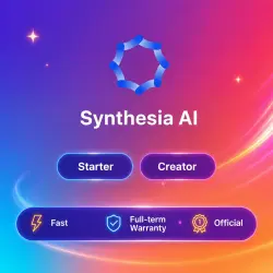 Synthesia AI Starter/Creator 1-12M | Upgrade | + Warranty