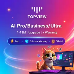 Topview AI Pro/Business/Ultra 1-12M | Upgrade | + Warranty