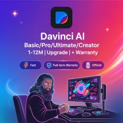 Davinci AI Basic/Pro/Ultimate/Creator 1-12M | Upgrade | + Warranty