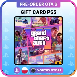 GTA 6 - Grand Theft Auto 6 | Recharge Code Poland | PlayStation (PS5) (copy) (copy)