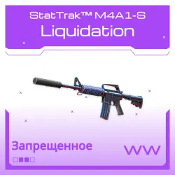 StatTrak M4A1-S | Liquidation | Поношенное