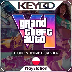 GTA VI +Editions · PlayStation Poland · Top-up Cards