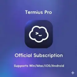 Termius Pro 1 Year Subscription Personal Account