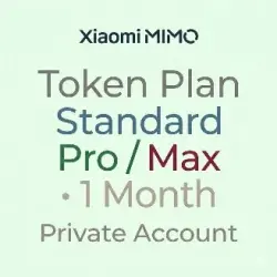 Xiaomi MiMo Token Plan (SGP) Standard/Pro/Max | 1 Month | Private Account