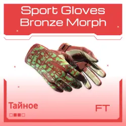 Sport Gloves | Bronze Morph | После полевых испытаний