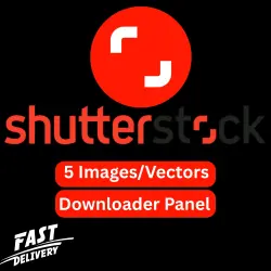 Shutterstock | Downloader Panel | 5 Images/Vectors | Instant Delivery