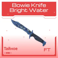 Bowie Knife | Bright Water | После полевых испытаний
