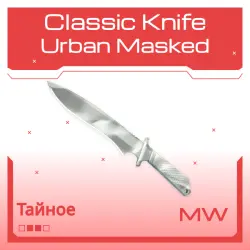 Classic Knife | Urban Masked | Немного поношенное