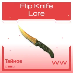 Flip Knife | Lore | Поношенное