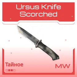 Ursus Knife | Scorched | Немного поношенное