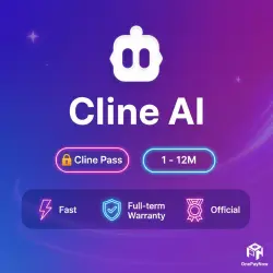 Cline AI Pass 1-12M Subscription | Warranty | Official