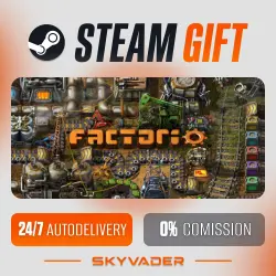 Factorio Steam Gift AUTO-DELIVERY RUSSIA + CIS
