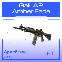 Souvenir Galil AR | Amber Fade | После полевых испытаний