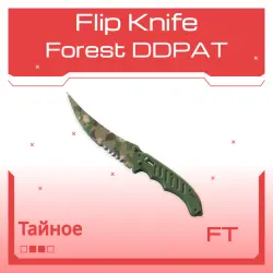 Flip Knife | Forest DDPAT | После полевых испытаний