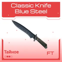 Classic Knife | Blue Steel | После полевых испытаний