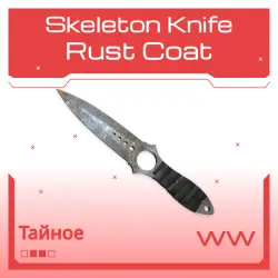 Skeleton Knife | Rust Coat | Поношенное
