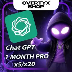 ChatGPT PRO 5x, 20x 1 Month | INSTANT | FULL WARRANTY
