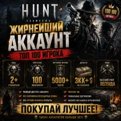 ЖИРНЕЙШИЙ АККАУНТ ТОП 100 ИГРОКА , KDA 2+ , 100 ПРЕСТИЖ , 5000 Часов и более 3КК $