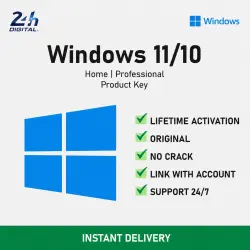 Windows 11 Pro | Win 10 Home | Workstations | Активационный ключ на весь срок службы - (телефон/бот)