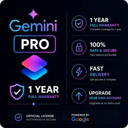 Gemini Pro | 1-Year | Upgrade Your Own Account | Full Warranty
