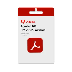 Adobe Acrobat Pro DC 2022 Бессрочная лицензия