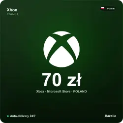 Xbox Poland 70 PLN top-up code (auto-delivery 24/7)