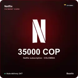 Netflix Colombia 35000 COP top-up code (auto-delivery 24/7)