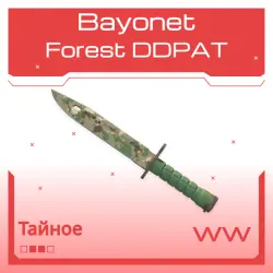 Bayonet | Forest DDPAT | Поношенное