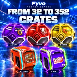 [24/7] CRATES | FROM 32 TO 352 PIECES | Exotic Import Luxury Inferno Apex