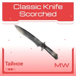 Classic Knife | Scorched | Немного поношенное