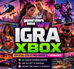 GTA 6 Grand Theft Auto VI XBOX Send as Gift No password No login