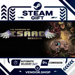 The Binding of Isaac: Rebirth • RU + WHOLE WORLD • AUTODELIVERY 24/7 • STEAM GIFT