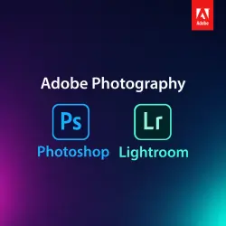 Adobe Photography Plan Photoshop + Lightroom 1 месяц