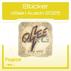 Sticker | oSee | Austin 2025