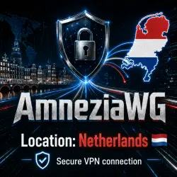 Amnezia VPN Netherlands | Unlimited Amnezia VPN (Netherlands)