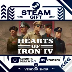 Hearts of Iron IV • RU+WHOLE WORLD • AUTODELIVERY 24/7 • STEAM GIFT
